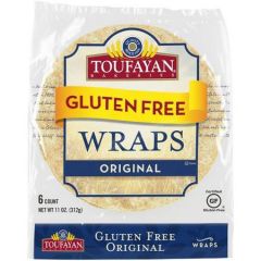 Toufayan Original White Gluten Free Wraps